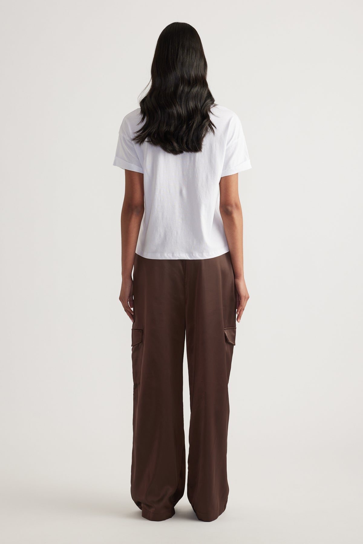 Maria Boxy Cropped Tee
