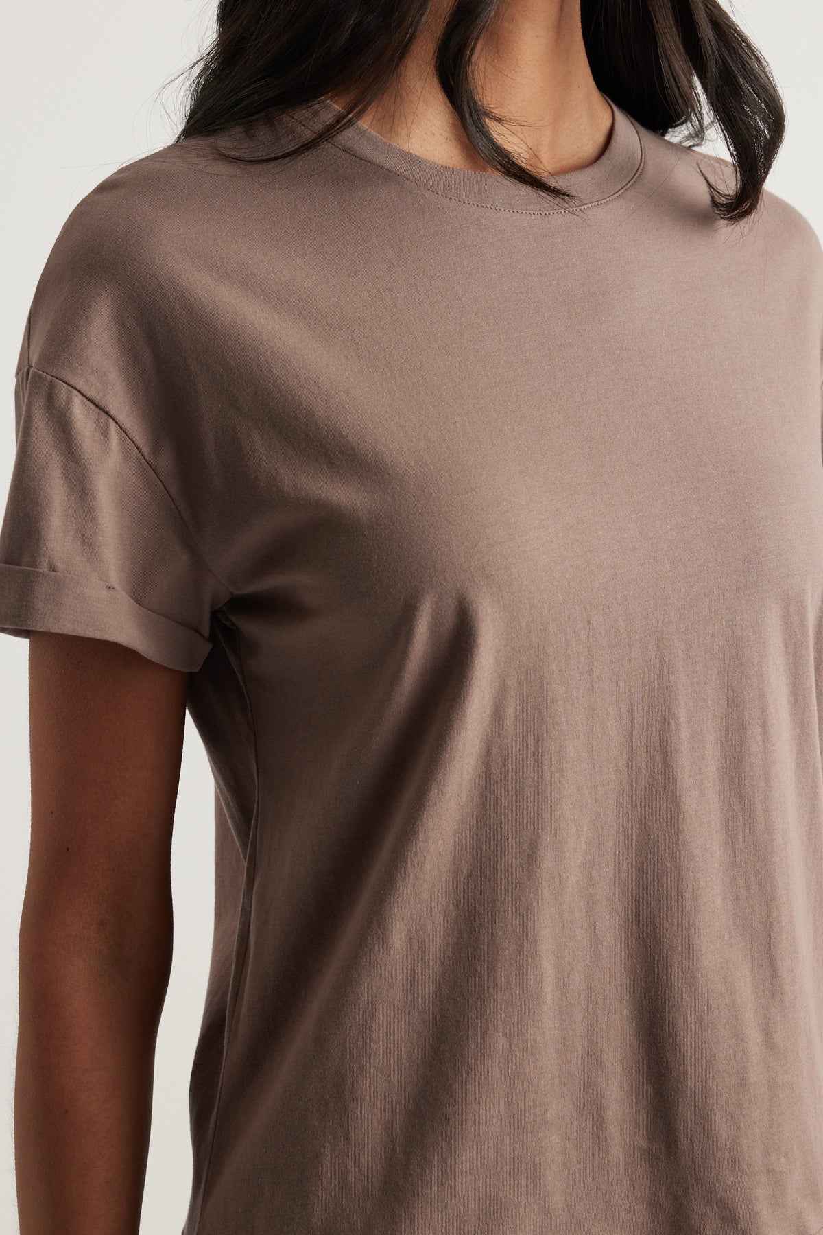 Maria Boxy Cropped Tee