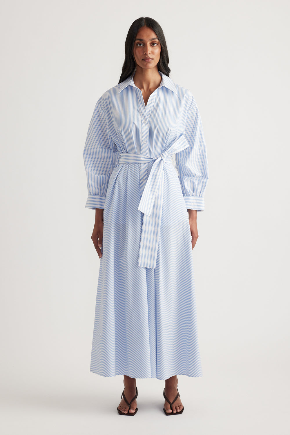 Madilyn Maxi Shirt Dress