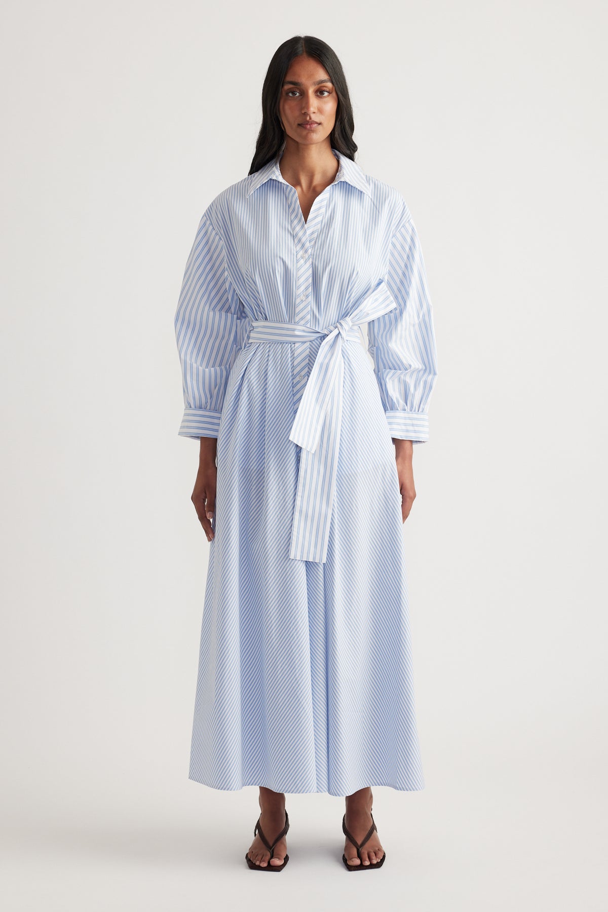 Madilyn Maxi Shirt Dress
