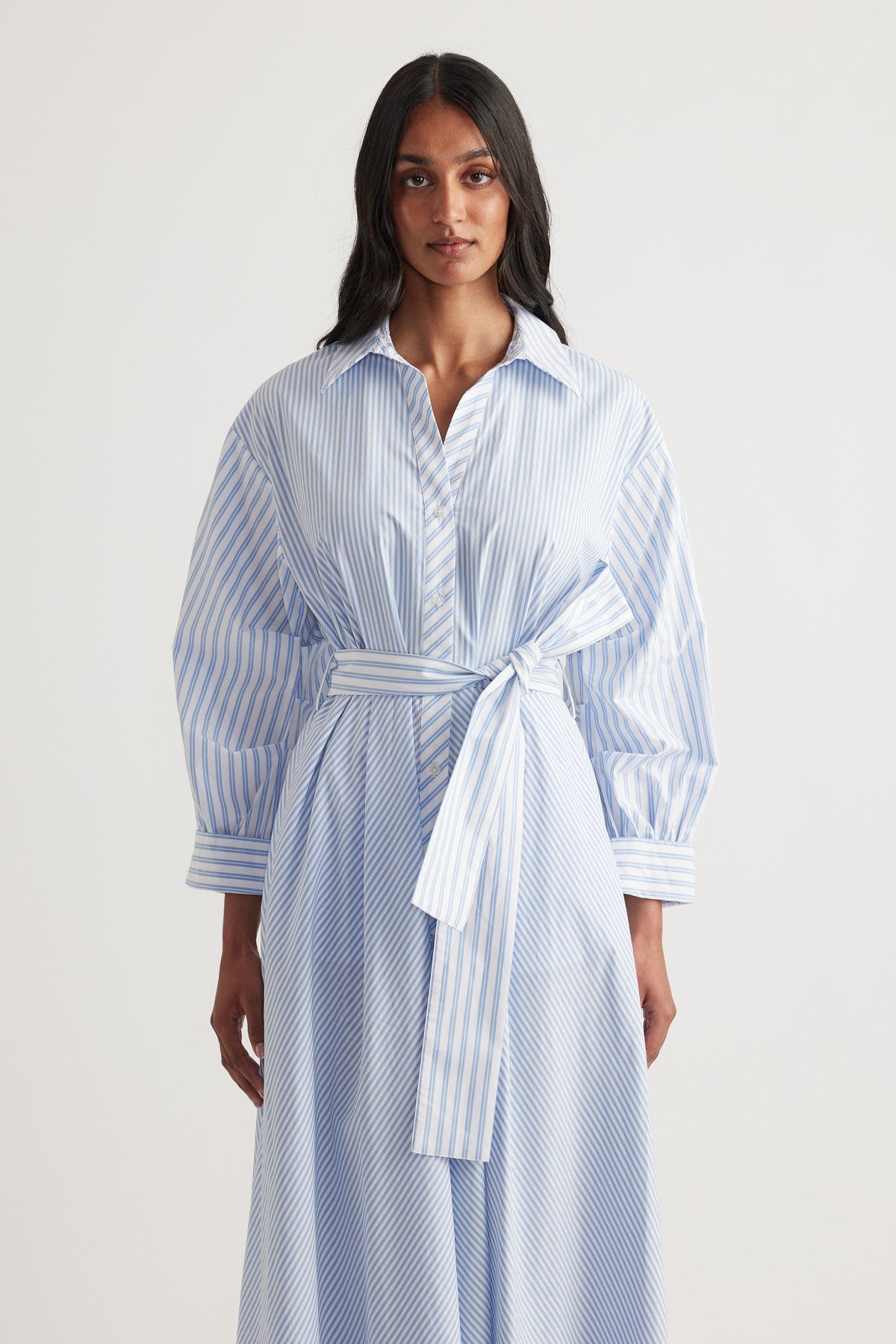 Madilyn Maxi Shirt Dress