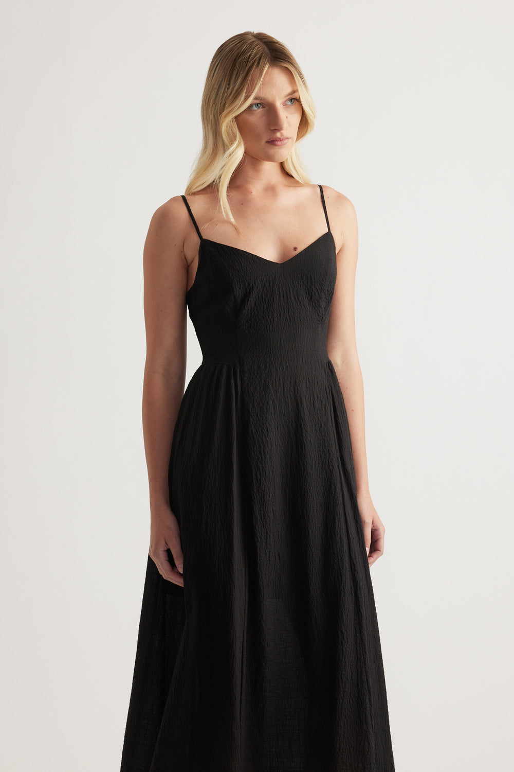 Maya Cinched Midi Dress