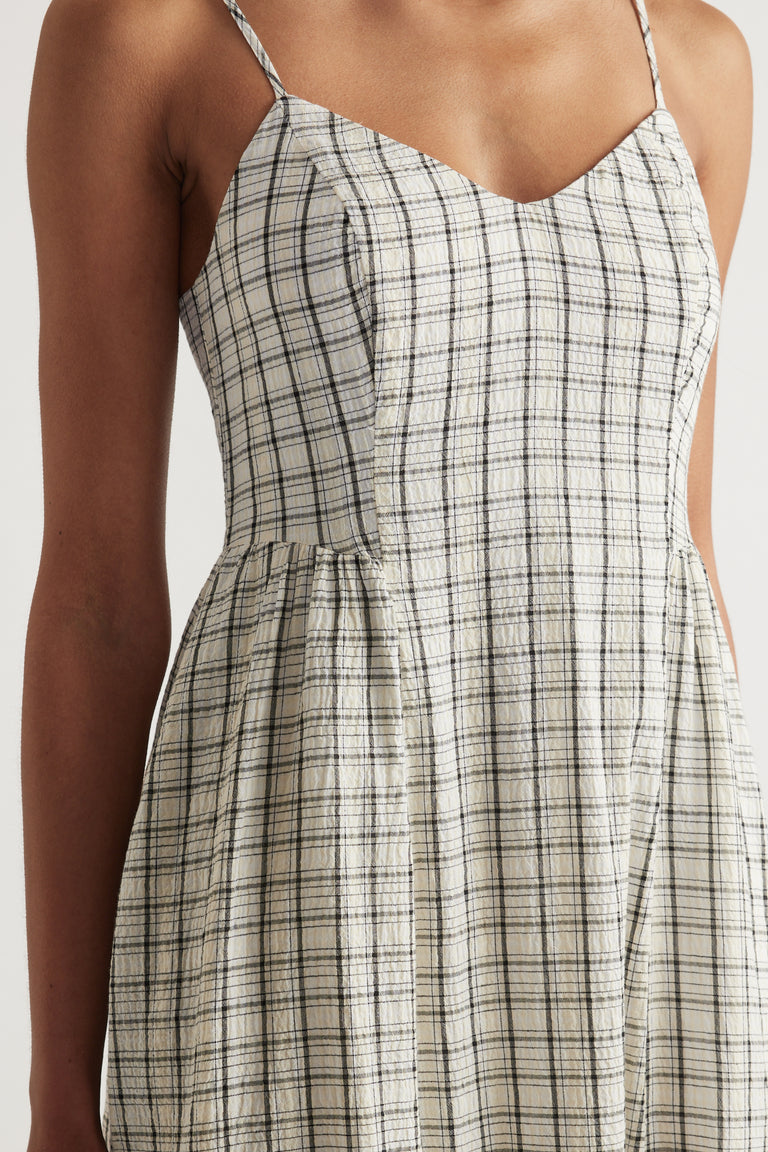 Maya Cinched Midi Dress
