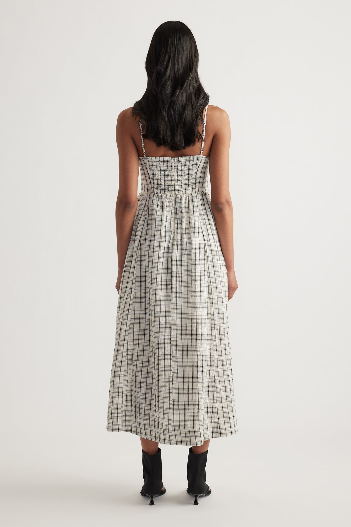 Maya Cinched Midi Dress