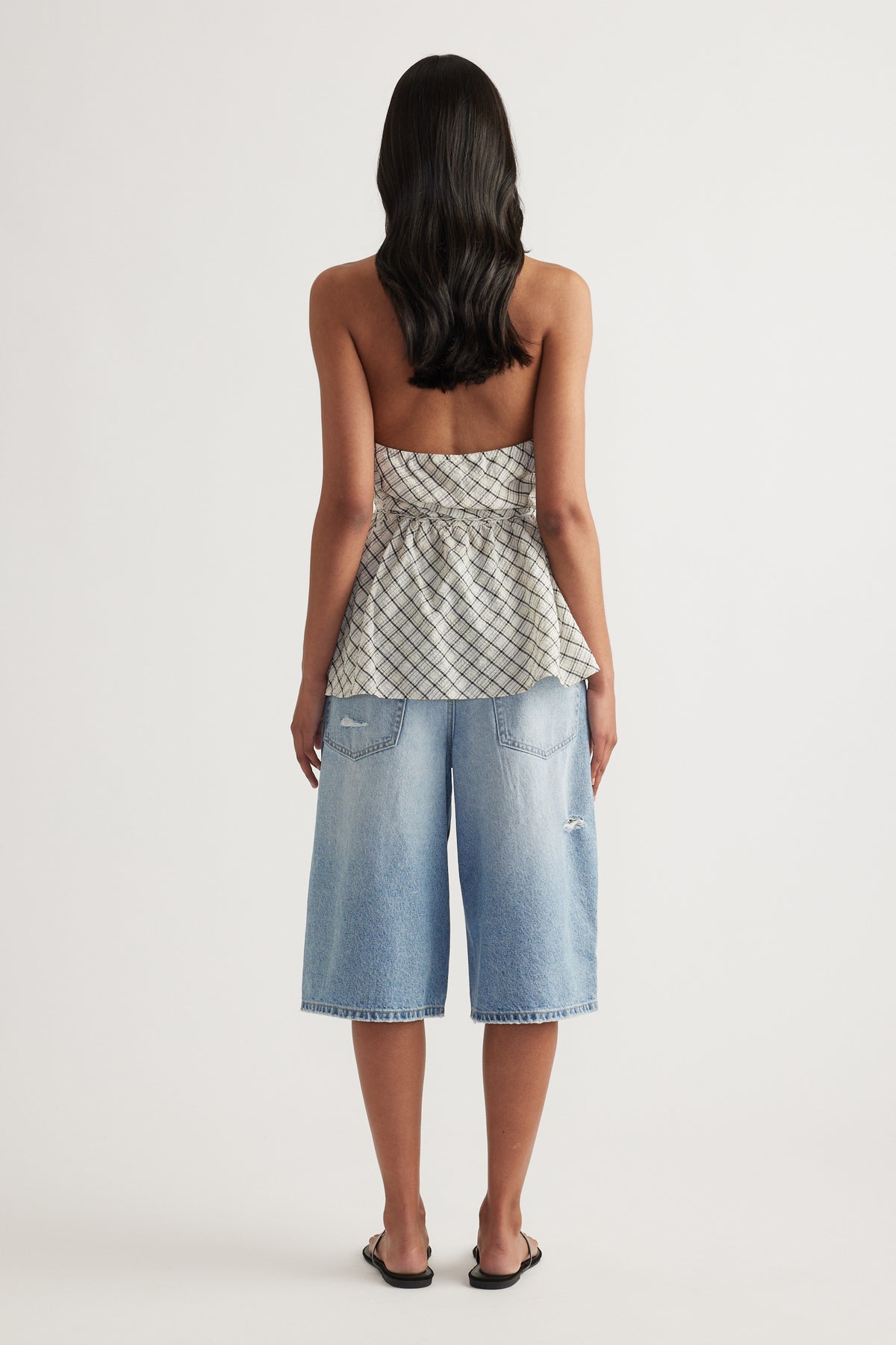 Gwen Textured Halter Top