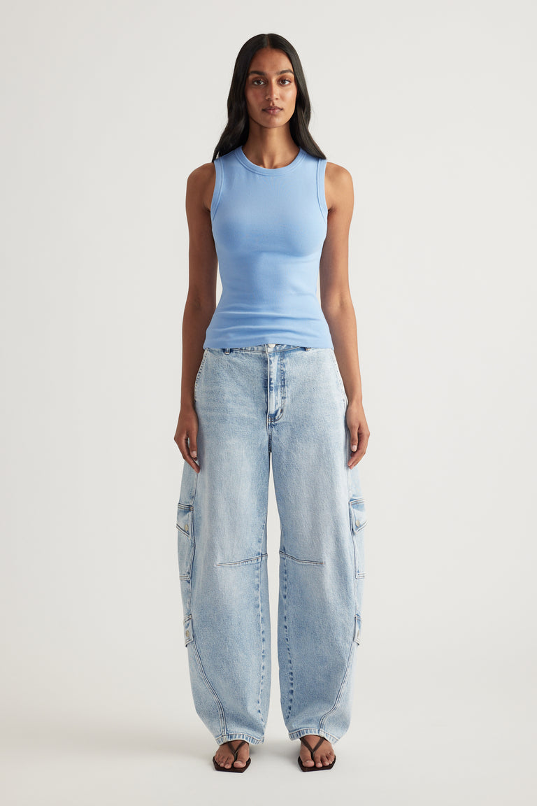 Lacey Rib Tank