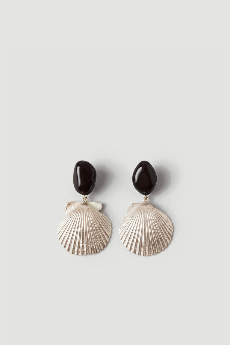 Rory Shell Stone Earrings