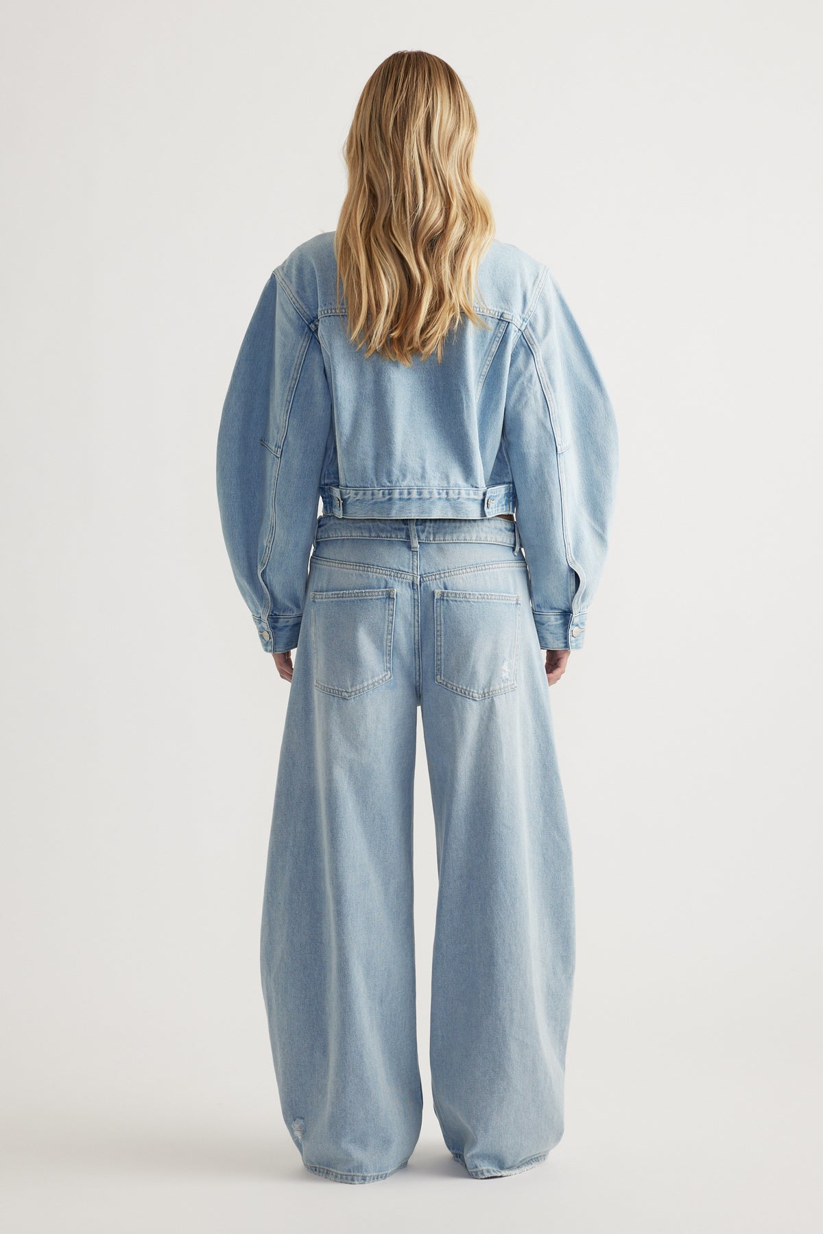 Indie Rolled Waist Ripped Jean