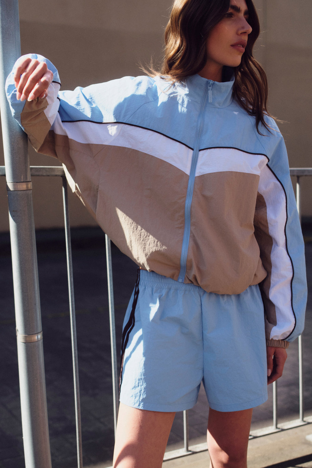 D-Luxe Spliced Spray Jacket