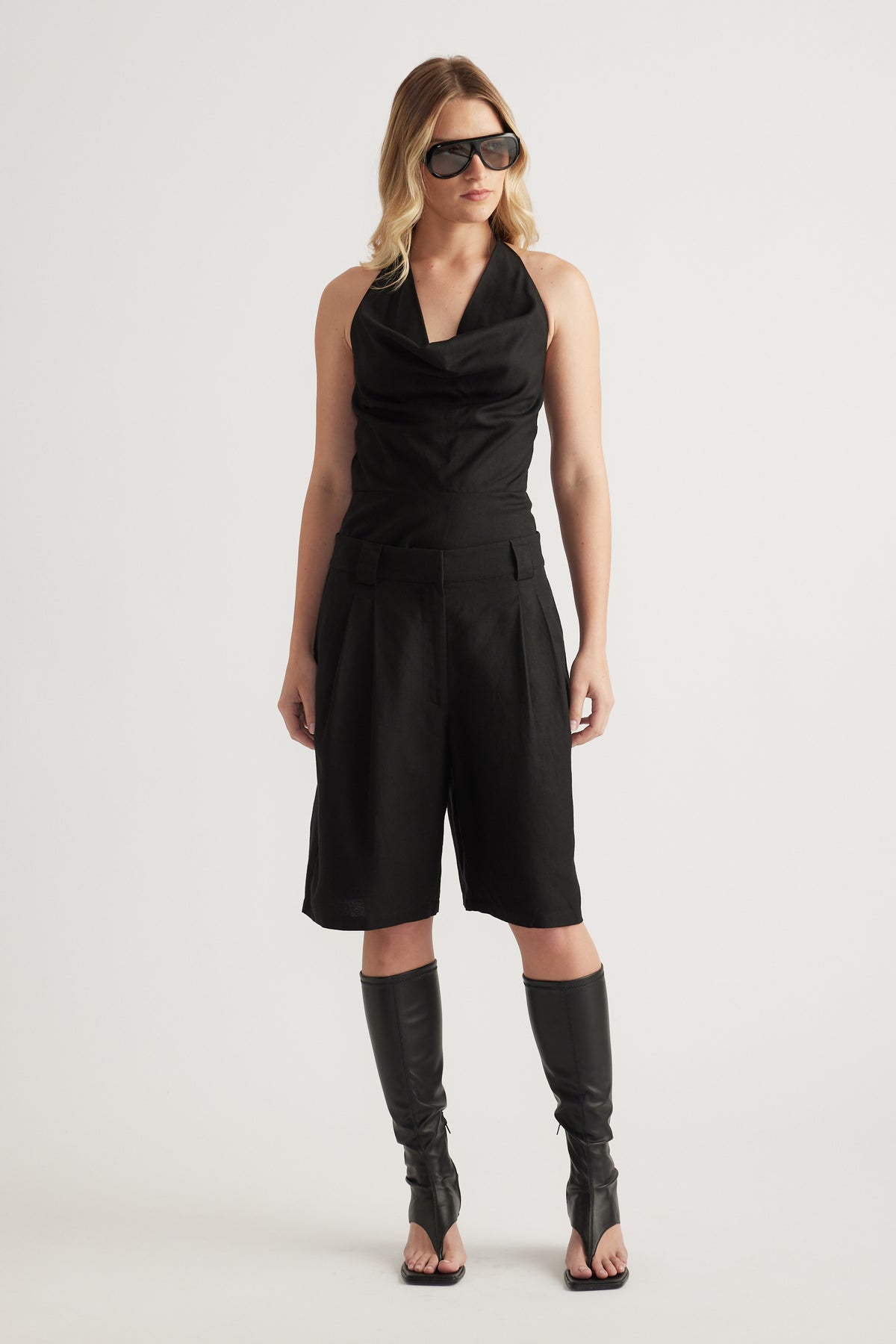 Gwen Linen Blend Shorts