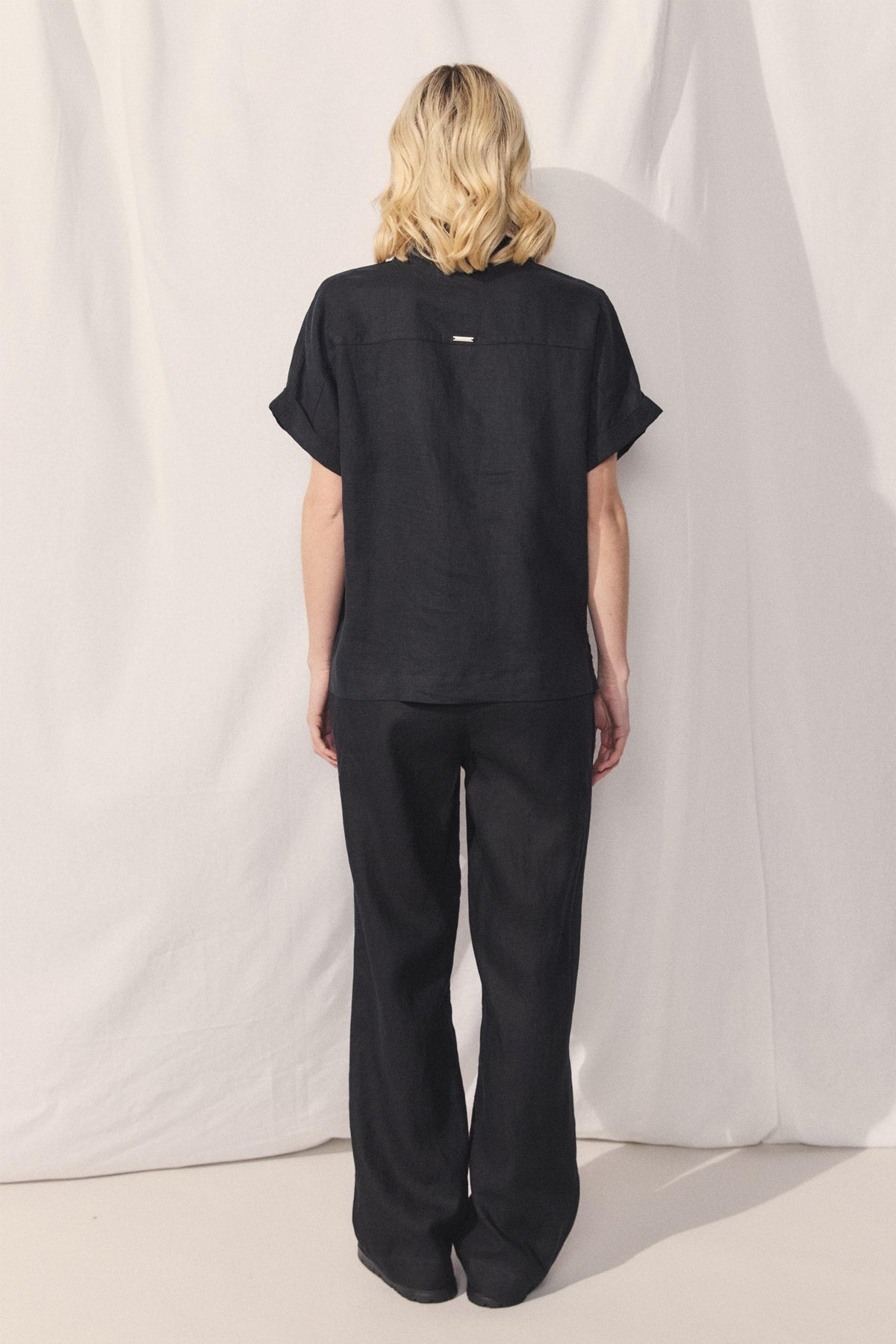 D-Luxe Pocket Linen Shirt