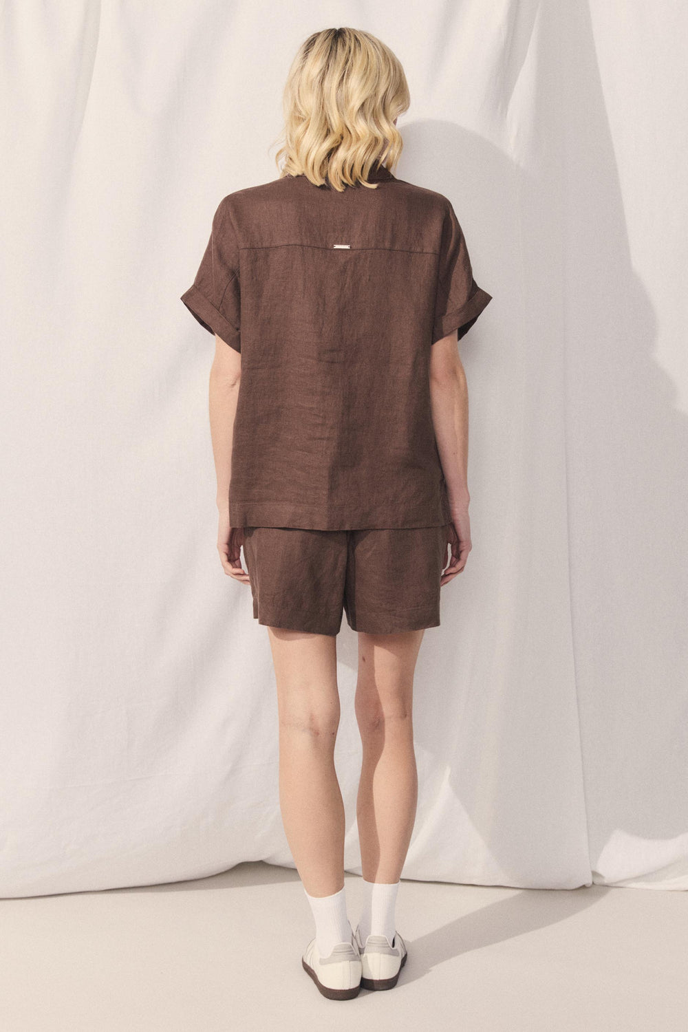D-Luxe Pocket Linen Shirt
