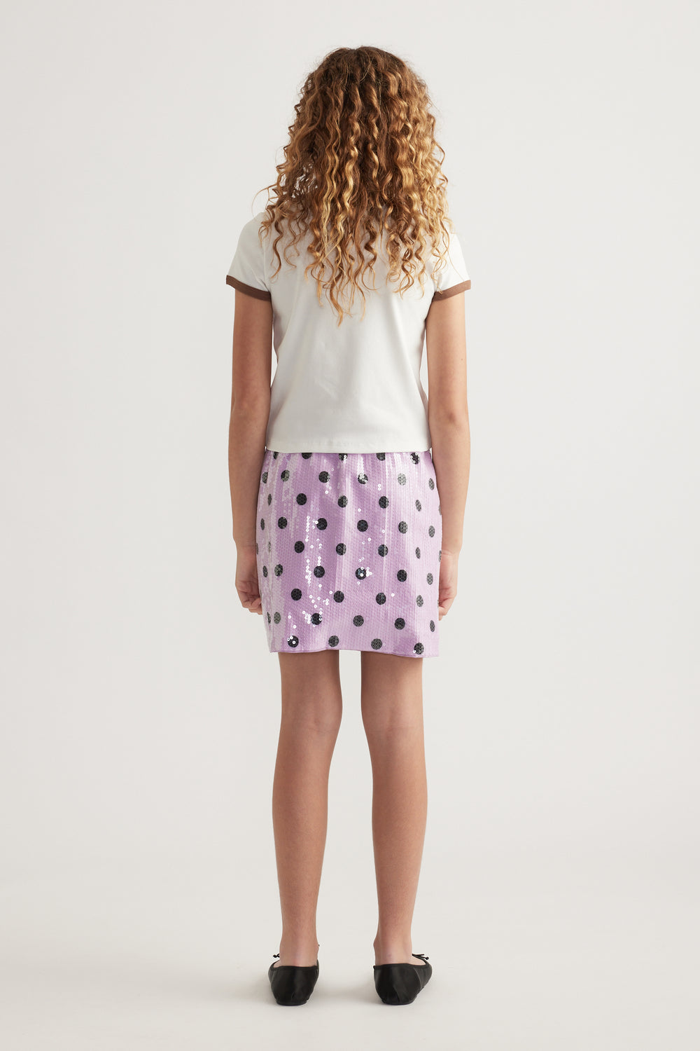 Girls Saint Tropez Ringer Tee