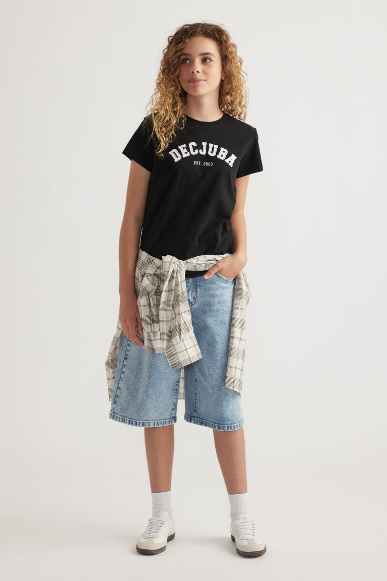 Girls Decjuba Logo Tshirt