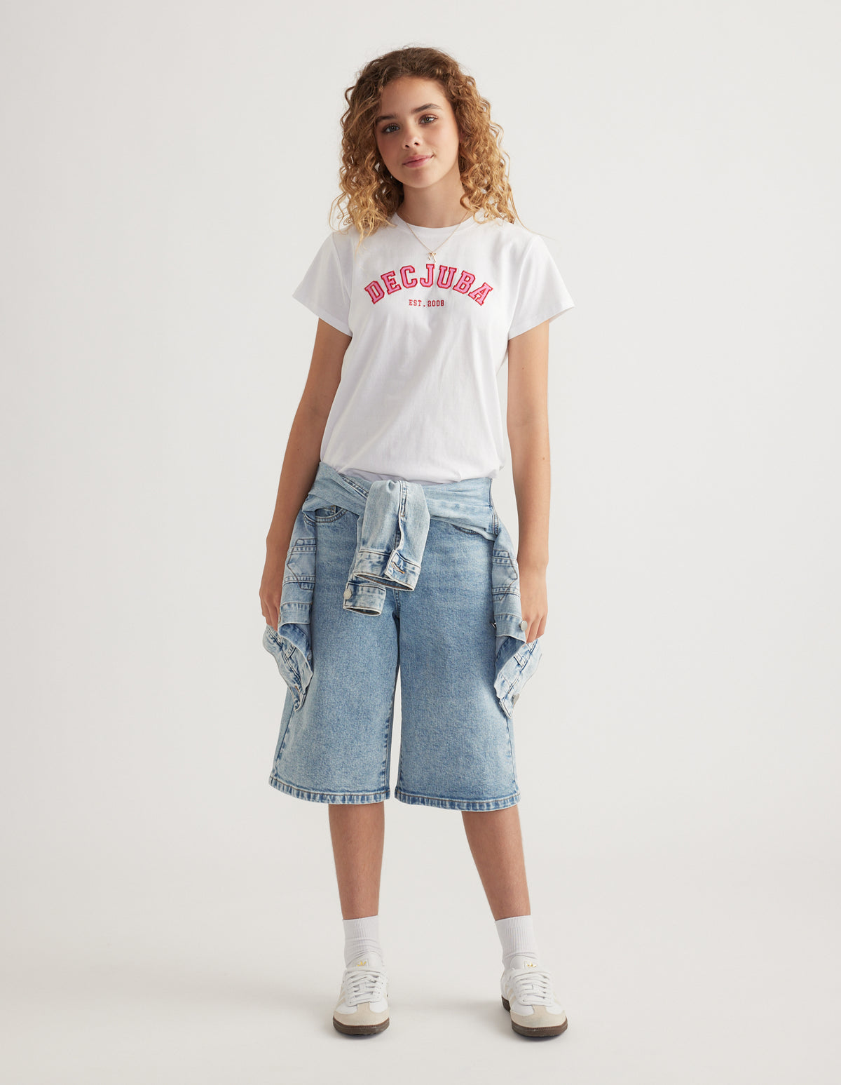 Girls Decjuba Logo Tshirt