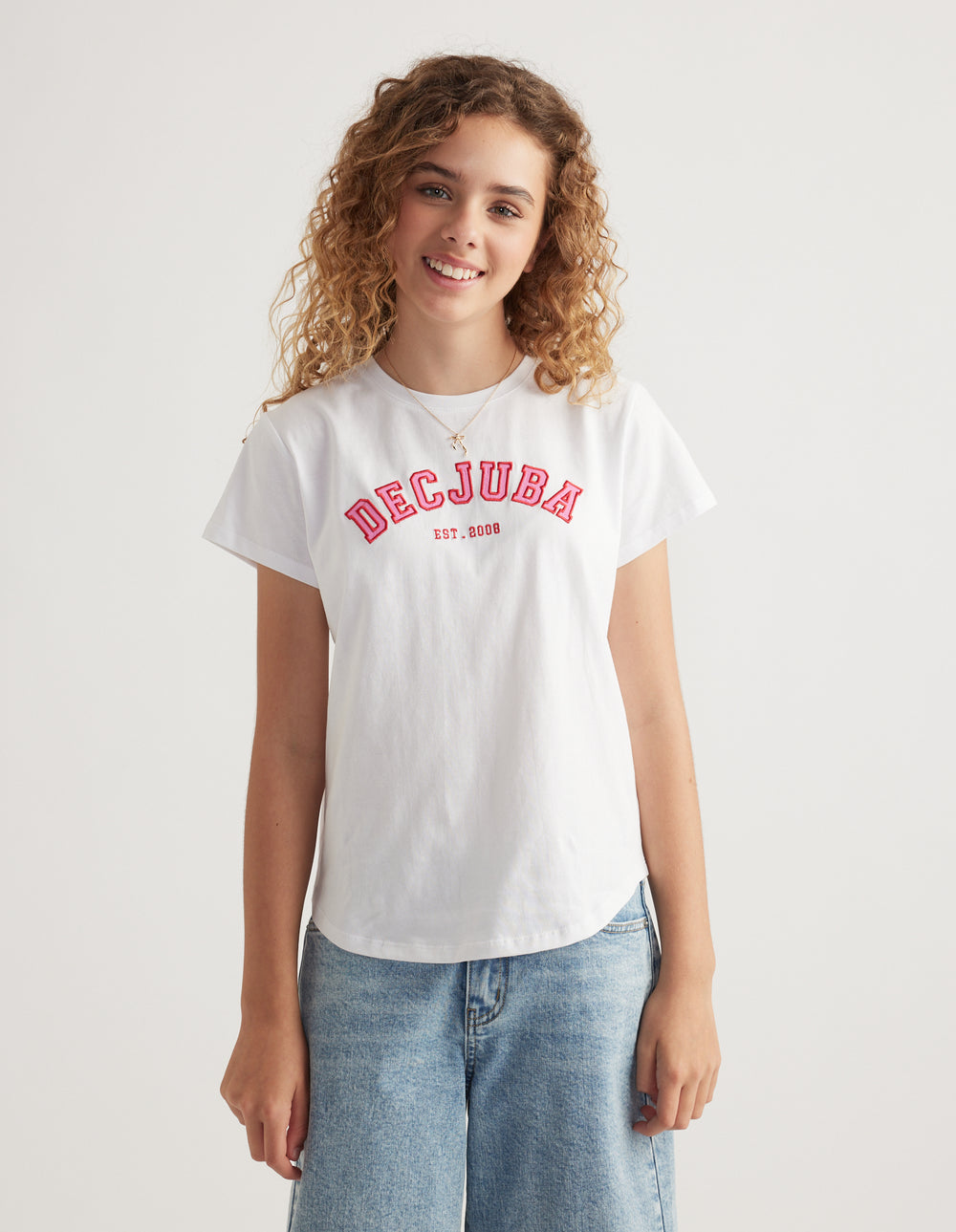 Girls Decjuba Logo Tshirt