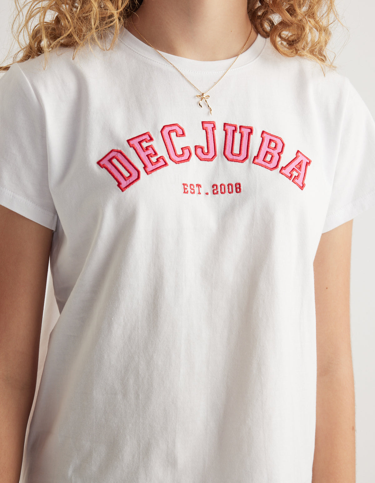Girls Decjuba Logo Tshirt