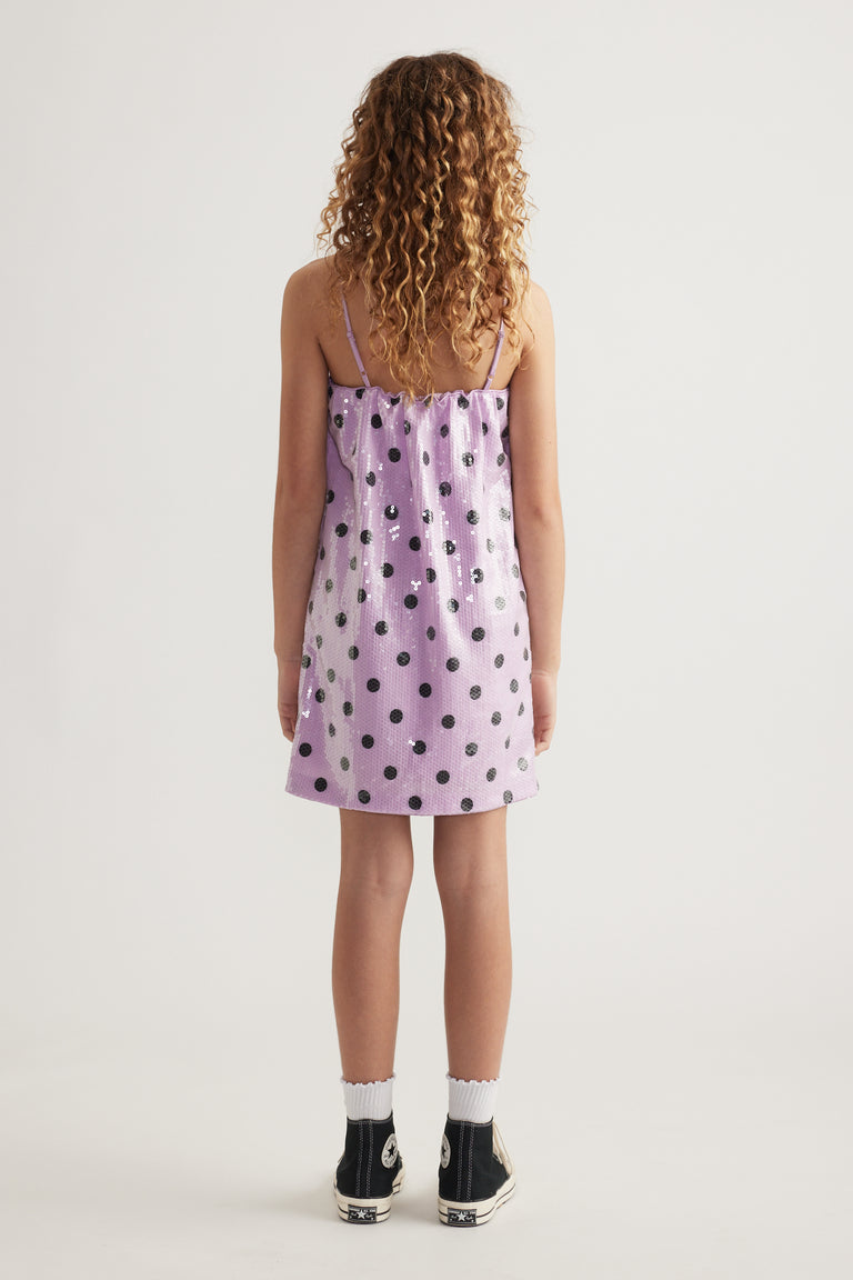 Girls Poppy Sequin Mini Dress