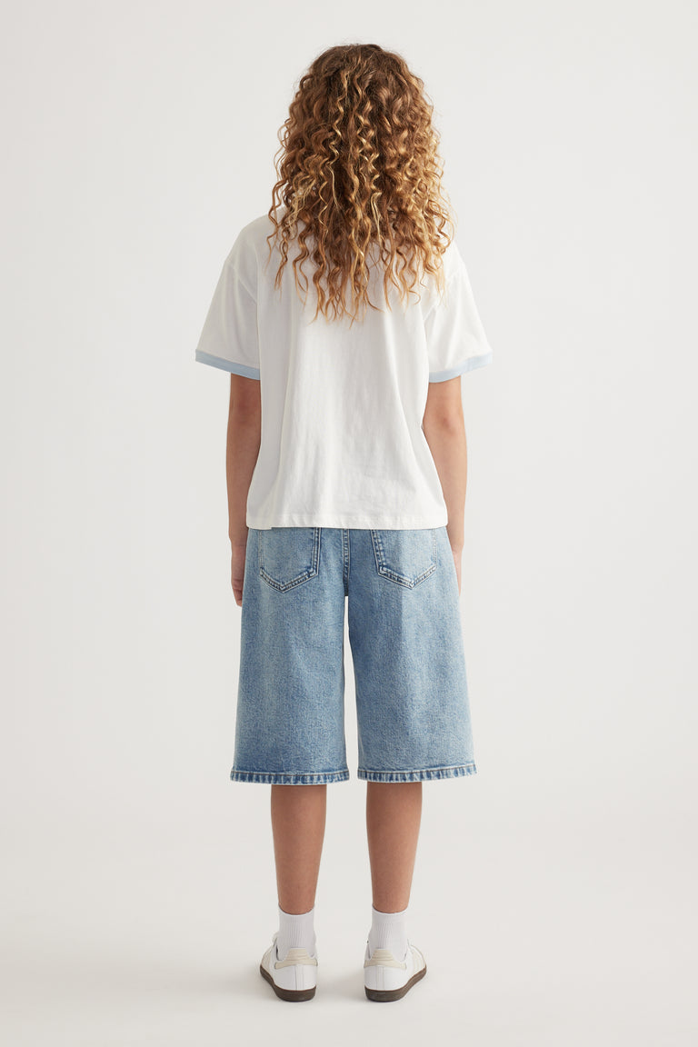 Girls Oversized Beach Tee
