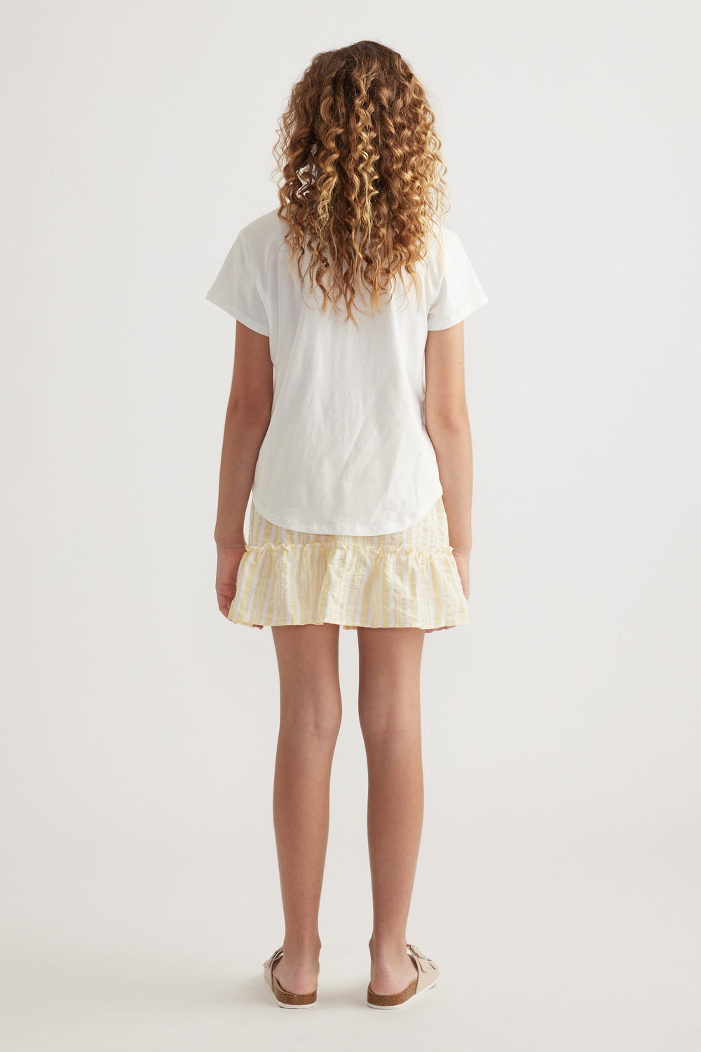 Girls Embellished Berry Tee