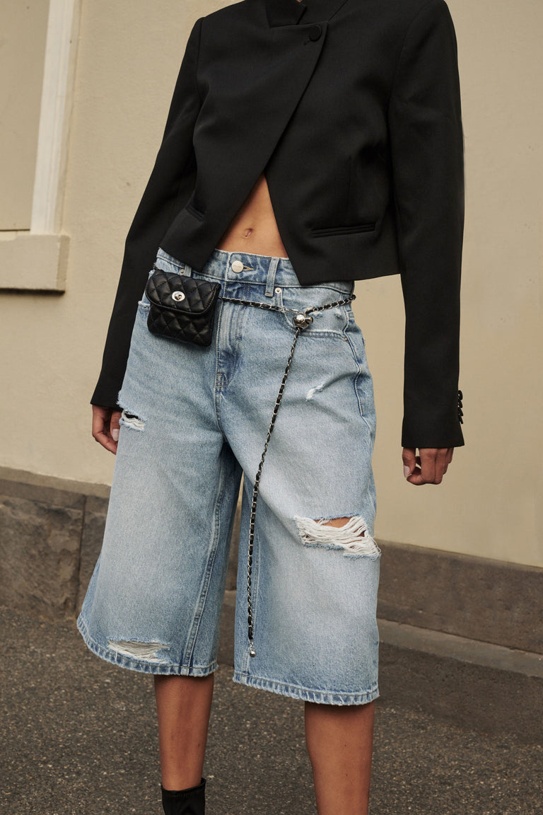 Corey Longline Denim Short