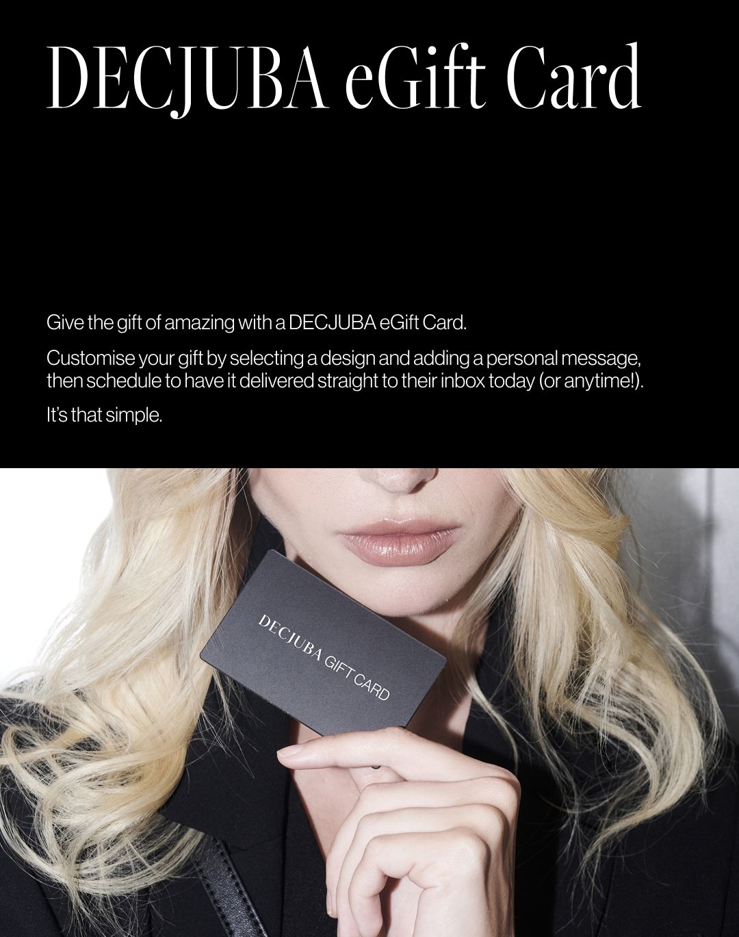 DECJUBA eGift Cards